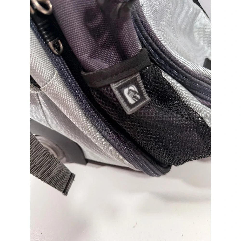 High Sierra AT3 Rolling Backpack Gray Charcoal 2 in 1 Carry On Luggage Bag